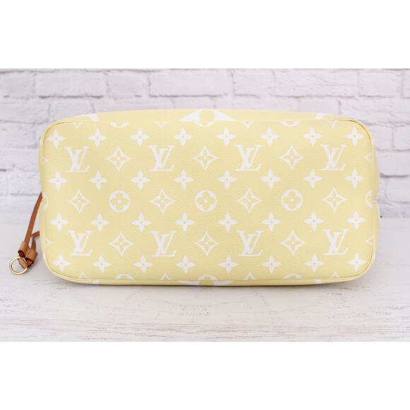 Louis Vuitton Neverfull MM with Pouch By The Pool Monogram Tote Shoulder - Picture 10 of 10